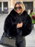 Winter Plush Teddy Bear Coat with Lapel
